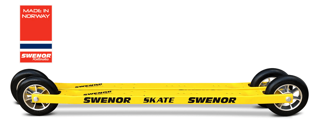 Swenor Skate Aluminum Rollerski - Long